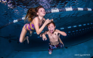 This little girl's brother would not pay attention to her... by Ken Kiefer 